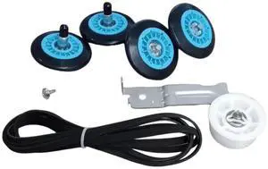 DESAMKIT Dryer Repair Kit For Samsung | Includes (4) DC97-16782A Dryer Support Rollers, (1) DC93-00634A Idler Arm and (1) 6602-001655 Belt DESAMKIT Dryer Repair Kit For Samsung | Includes (4) DC97-16782A Dryer Support Rollers, (1) DC93-00634A Idler Arm and (1) 6602-001655 Belt