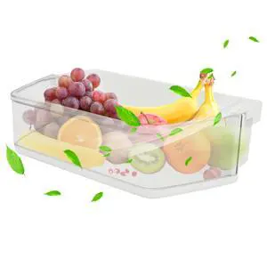 WPW10493524 Refrigerator Door Shelf Compatible with Whirlpool Door Shelf Bin W10493524 WRF736SDAB10 WRF736SDAF10 Refrigerator Door Bin Replacement White+Clear Plastic WPW10493524 Refrigerator Door Shelf Compatible with Whirlpool Door Shelf Bin W10493524 WRF736SDAB10 WRF736SDAF10 Refrigerator Door Bin Replacement White+Clear Plastic