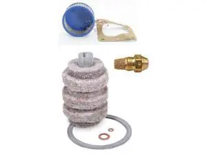 Oil Burner Tune Up Kit 0.85 Gallon 70° Solid Nozzle, 1A-30 Original Wool (Felt) Oil Filter and"A" Pump Screen (Oil Burner Maintenance Kit) Oil Burner Tune Up Kit 0.85 Gallon 70° Solid Nozzle, 1A-30 Original Wool (Felt) Oil Filter and"A" Pump Screen (Oil Burner Maintenance Kit)