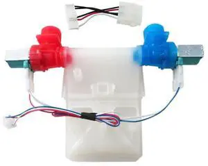 New W11101906 Washer Water Inlet Valve for Amana NTW4516FW3, Replace W11210463 W11038696 W10701461 W10869803 New W11101906 Washer Water Inlet Valve for Amana NTW4516FW3, Replace W11210463 W11038696 W10701461 W10869803