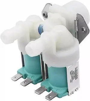 Water Inlet Valve Replacement For Samsung WF206LNWXAC WF209ANW WF209ANW/XAA-0000 WF209ANWXAA WF210ANSXAC WF210ANW WF210ANW/XAA WF210ANWXAA WF218ANB WF218ANB/XAA WF218ANBXAA WF218ANS WF218ANSXAC Washer Water Inlet Valve Replacement For Samsung WF206LNWXAC WF209ANW WF209ANW/XAA-0000 WF209ANWXAA WF210ANSXAC WF210ANW WF210ANW/XAA WF210ANWXAA WF218ANB WF218ANB/XAA WF218ANBXAA WF218ANS WF218ANSXAC Washer