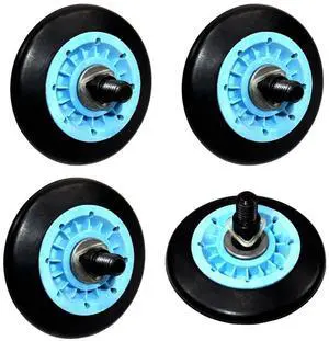 4-Pack Dryer Drum Support Roller Compatible with Samsung DV400 DV500 DV5400 DVE45-DVE60 Series 4-Pack Dryer Drum Support Roller Compatible with Samsung DV400 DV500 DV5400 DVE45-DVE60 Series