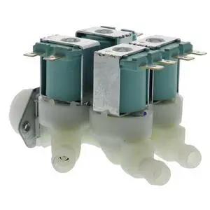 DC62-00214M Washing Machine Water Inlet Valve For Samsung Washing Machine | Washer water valve Four Solenoid Coils, Washer Replacement for numbers AP5623062 PS4208704 DC62-00214M Washing Machine Water Inlet Valve For Samsung Washing Machine | Washer water valve Four Solenoid Coils, Washer Replacement for numbers AP5623062 PS4208704