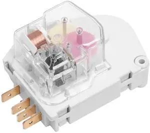 215846602 Refrigerator Defrost Timer Compatible with Frigidaire Kenmore Refrigerators Replaces PS423801 215846606 240371001 241621501 AP2111929 215846602 Refrigerator Defrost Timer Compatible with Frigidaire Kenmore Refrigerators Replaces PS423801 215846606 240371001 241621501 AP2111929