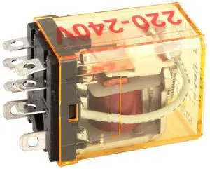 2-Pole Relay, 240 Volts 2-Pole Relay, 240 Volts