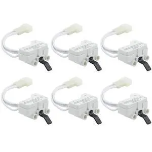 WP3406107 3406107 Dryer Door Switch for Whirlpool Maytag Kenmore | Replaces 3406109 3405100 3405101 3406100 AED4475TQ1 MEDC400VW0, Dryers Series 60/70/ 80/90/ 500/600/ 700/800 - Pack of 6 WP3406107 3406107 Dryer Door Switch for Whirlpool Maytag Kenmore | Replaces 3406109 3405100 3405101 3406100 AED4475TQ1 MEDC400VW0, Dryers Series 60/70/ 80/90/ 500/600/ 700/800 - Pack of 6