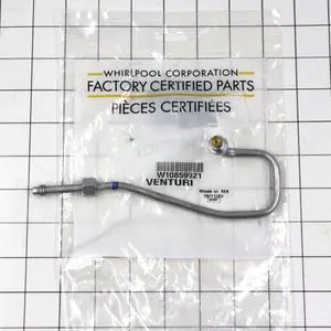 W10859921 Range Burner Tube (Left Front) W10859921 Range Burner Tube (Left Front)