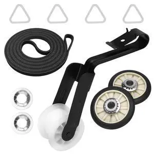 4392065 Dryer Repair Kit with 341241 Dryer Belt, 349241t, 691366 - Dryer Parts for Whirlpool Kenmore Maytag Amana, Fit for Model wed4815ew1 ned4655ew1, Replaces AP3131942 AP6010582 WP691366 AP3098345 4392065 Dryer Repair Kit with 341241 Dryer Belt, 349241t, 691366 - Dryer Parts for Whirlpool Kenmore Maytag Amana, Fit for Model wed4815ew1 ned4655ew1, Replaces AP3131942 AP6010582 WP691366 AP3098345