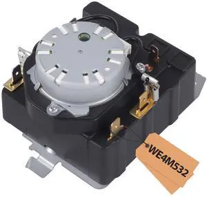 TMD1FM07 WE4M532 234D1296P004 WE4M362 WE04M0532 Dryer Timer | Compatible with GE/Hotpoint Dryer HTDX100EM8WW HTDX100ED6WW HTDX100ED2WW HTDX100EM7WW Part Replaces PS8746223 AP5788219 TMD1FM07 WE4M532 234D1296P004 WE4M362 WE04M0532 Dryer Timer | Compatible with GE/Hotpoint Dryer HTDX100EM8WW HTDX100ED6WW HTDX100ED2WW HTDX100EM7WW Part Replaces PS8746223 AP5788219
