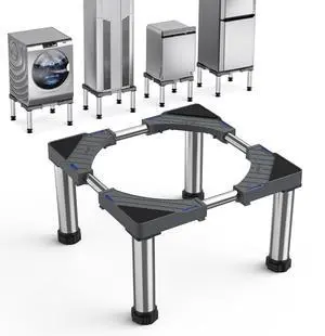 Mini Fridge Stand Adjustable 11"-12.2" Height for 17"-26" Appliance Gray | Washing Machine Stand Base with 4 Strong Feet Universal Base for Portable Small Refrigerator Dryer Stand Laundry Pedestal Mini Fridge Stand Adjustable 11"-12.2" Height for 17"-26" Appliance Gray | Washing Machine Stand Base with 4 Strong Feet Universal Base for Portable Small Refrigerator Dryer Stand Laundry Pedestal