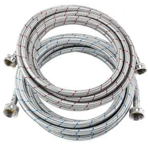 15 FT Washing Machine Hose,Long Washer Water Supply Hoses Hot And Cold Connection(2Packs),Washer Machine Hose Universal Fit for All Standard Wash Machines-by 15 FT Washing Machine Hose,Long Washer Water Supply Hoses Hot And Cold Connection(2Packs),Washer Machine Hose Universal Fit for All Standard Wash Machines-by