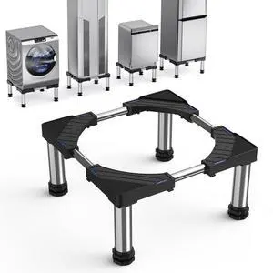Mini Fridge Stand with 4 Strong Feet Washing Machine Stand Base Adjustable Universal Stand Base for Portable Refrigerator Dryer Stand Laundry Pedestal Appliance 9.1"-10.2" Height Load 660LB-Black Mini Fridge Stand with 4 Strong Feet Washing Machine Stand Base Adjustable Universal Stand Base for Portable Refrigerator Dryer Stand Laundry Pedestal Appliance 9.1"-10.2" Height Load 660LB-Black