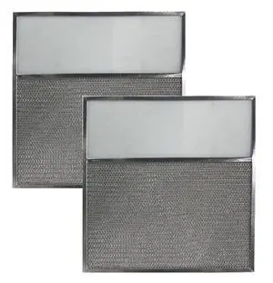2-Pack 17 x 17-3/8 x 3/8 Inches Range Hood Aluminum Lens Grease Filters 2-Pack 17 x 17-3/8 x 3/8 Inches Range Hood Aluminum Lens Grease Filters