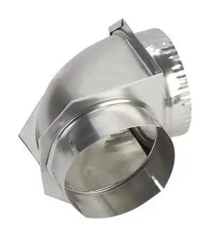 4396006RW Genuine OEM Dryer Vent Elbow Connector, 90-Degree Close-Turn, 4-Inch Aluminum Space-Saver Accessory 4396006RW Genuine OEM Dryer Vent Elbow Connector, 90-Degree Close-Turn, 4-Inch Aluminum Space-Saver Accessory