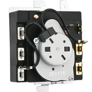WE04X24550, 234D2377P004 Dryer Timer Compatible with GE/Hotpoint GTD42GASJWW, XTD72E8STWS, ETD48EASWWB Dryer etc. OEM Upgraded TMD14M30 Timer Replacement TMD16M12 234D2377P003 WE04X24549 221027 etc WE04X24550, 234D2377P004 Dryer Timer Compatible with GE/Hotpoint GTD42GASJWW, XTD72E8STWS, ETD48EASWWB Dryer etc. OEM Upgraded TMD14M30 Timer Replacement TMD16M12 234D2377P003 WE04X24549 221027 etc