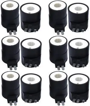 6 Packs 279834 Dryer Gas Valve Ignition Solenoid Coil Kit | For Whirlpool Kenmore Maytag Dryers, 2-Prong & 3-Prong Valve Coils, Replaces AP3094251 PS334310 12001349 694540 694539 306105 6 Packs 279834 Dryer Gas Valve Ignition Solenoid Coil Kit | For Whirlpool Kenmore Maytag Dryers, 2-Prong & 3-Prong Valve Coils, Replaces AP3094251 PS334310 12001349 694540 694539 306105