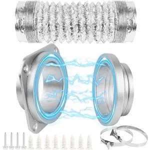 DV180 Magnetic Dryer Vent Coupling Kit, Airtight Quick Connect | Dryer Vent Hose Connector 3.2FT Heavy-Duty Heat Resistant for Corner & Limited Space Installation DV180 Magnetic Dryer Vent Coupling Kit, Airtight Quick Connect | Dryer Vent Hose Connector 3.2FT Heavy-Duty Heat Resistant for Corner & Limited Space Installation