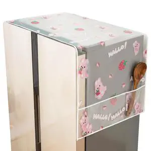 21x51 IN Fridge Cover, Multi-Purpose Appliance Proof Cover Refrigerator Washer Dryer Top Cover With Storage Pockets Bags,for Oven,dishwasher,kitchen Appliances(Little Pink Rabbit) 21x51 IN Fridge Cover, Multi-Purpose Appliance Proof Cover Refrigerator Washer Dryer Top Cover With Storage Pockets Bags,for Oven,dishwasher,kitchen Appliances(Little Pink Rabbit)