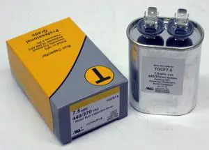 for TitanPro TOCF7.5 HVAC Motor Run Oval Capacitor. 7.5 MFD/UF 440/370 Volts for TitanPro TOCF7.5 HVAC Motor Run Oval Capacitor. 7.5 MFD/UF 440/370 Volts