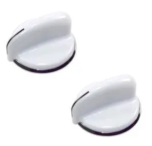 (2 Pack) WH01X10060 Washer/Dryer Selector Knob Replaces WE01X10142, WH01X10107, WE1M445, AP2044504, PS268450 (2 Pack) WH01X10060 Washer/Dryer Selector Knob Replaces WE01X10142, WH01X10107, WE1M445, AP2044504, PS268450