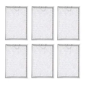 Replacement Whirlpool 4358853 Compatible Replacement Aluminum Filters - 5 x 7-5/8 x 3/32" (6-Pack) Replacement Whirlpool 4358853 Compatible Replacement Aluminum Filters - 5 x 7-5/8 x 3/32" (6-Pack)