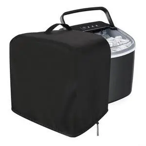210D Oxford Ice Maker Cover, Waterproof Dust Resistant Shield for Portable Countertop Units, Features Adjustable Strap and Carry Handles(black) 210D Oxford Ice Maker Cover, Waterproof Dust Resistant Shield for Portable Countertop Units, Features Adjustable Strap and Carry Handles(black)