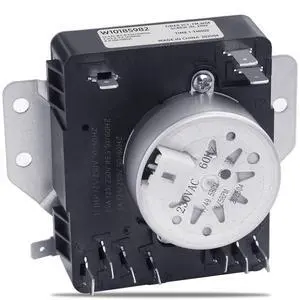 WED4815EW1 WED4800BQ1 WED5100VQ1 W10185982 Dryer Timer Fits for Whirlpool | WED4950HW0 WGD4800XQ0 WED4800XQ0 WED4810EW1 7MWED1800EM0 WPW10185982 MEDC215EW1 Timer Compatible with Maytag Dryer Parts WED4815EW1 WED4800BQ1 WED5100VQ1 W10185982 Dryer Timer Fits for Whirlpool | WED4950HW0 WGD4800XQ0 WED4800XQ0 WED4810EW1 7MWED1800EM0 WPW10185982 MEDC215EW1 Timer Compatible with Maytag Dryer Parts