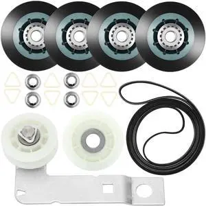 Upgraded 4392067RC Dryer Repair Kit for maytag kenmore whirlpool Dryers | 4392067 Dryer Maintenance Kit with WPW10314173 Drum Roller & 661570V Belt & 279640 Idler Pulley&279640 dryer idler Upgraded 4392067RC Dryer Repair Kit for maytag kenmore whirlpool Dryers | 4392067 Dryer Maintenance Kit with WPW10314173 Drum Roller & 661570V Belt & 279640 Idler Pulley&279640 dryer idler