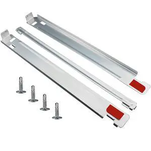 KSTK1 27-inch Washer Dryer Stacking Kit Replacement for LG Laundry Washer and Dryer - Solid Metal with Chrome Coated KSTK1 27-inch Washer Dryer Stacking Kit Replacement for LG Laundry Washer and Dryer - Solid Metal with Chrome Coated