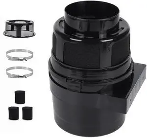 Upgraded Version - 3 IN 1 Indoor Dryer Vent Kit with Lint Trap Dryer Lint Catcher Water Filter Bucket for Electric Dryer (Black Dryer Vent Bucket without Hose) Upgraded Version - 3 IN 1 Indoor Dryer Vent Kit with Lint Trap Dryer Lint Catcher Water Filter Bucket for Electric Dryer (Black Dryer Vent Bucket without Hose)