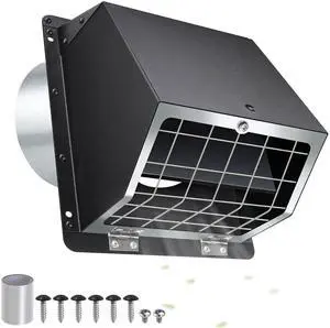 3 Inch Dryer Vent Cover Outside w/Mesh&Damper,Wall Vent Exhaust Vent Cover | Exterior Metal Dryer Vent Hood Wall Mount Extractor Vent,Outdoor Dryer Vent Cover for House Bathroom Laundry AC Air Vents 3 Inch Dryer Vent Cover Outside w/Mesh&Damper,Wall Vent Exhaust Vent Cover | Exterior Metal Dryer Vent Hood Wall Mount Extractor Vent,Outdoor Dryer Vent Cover for House Bathroom Laundry AC Air Vents