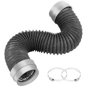 3FT Dryer Vent Hose 4 Inch, Heavy Duty Flexible Aluminum Duct | Rubber Seal Connectors, Easy Install, 6-Layer Aluminum, Heat Resistant Exhaust Hose for Tight Spaces, Vent Kit & 2 Clamps 3FT Dryer Vent Hose 4 Inch, Heavy Duty Flexible Aluminum Duct | Rubber Seal Connectors, Easy Install, 6-Layer Aluminum, Heat Resistant Exhaust Hose for Tight Spaces, Vent Kit & 2 Clamps