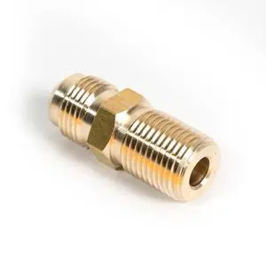 Santa Barbara Chili Roaster CRREG-F 5/8 Inch-18 UNF Flared x M16 x 1.5 Brass Adapter For Gas Regulator Santa Barbara Chili Roaster CRREG-F 5/8 Inch-18 UNF Flared x M16 x 1.5 Brass Adapter For Gas Regulator