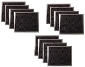 12 Pack 97007696 Range Hood Grease Mesh Charcoal Carbon Combo Filter Replacement for Broan Nutone 6105C, 41F, 97005687 - Size 8.75 x 10.5 x.44 Inches 12 Pack 97007696 Range Hood Grease Mesh Charcoal Carbon Combo Filter Replacement for Broan Nutone 6105C, 41F, 97005687 - Size 8.75 x 10.5 x.44 Inches