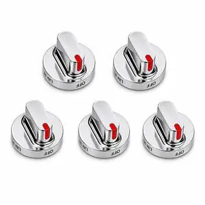 5-Pack Burner Dial Range Knob for Samsung FX510BFGS FX510BGS FX710BGS NX583G0VBSR NX58F5300SS NX58F5500SS NX58H5600SS Gas Oven Stove 5-Pack Burner Dial Range Knob for Samsung FX510BFGS FX510BGS FX710BGS NX583G0VBSR NX58F5300SS NX58F5500SS NX58H5600SS Gas Oven Stove