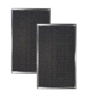 12-5/8 x 19-15/16 x 3/8 Inches Range Hood Charcoal Carbon Vent Filter 2-Pack 12-5/8 x 19-15/16 x 3/8 Inches Range Hood Charcoal Carbon Vent Filter 2-Pack