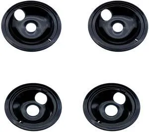 WB31M20 WB31M19 Porcelain Drip Pans for GE Hotpoint Electric Stove Black Burner Drip Pans Set of 4 Replaces WB31M0020 WB31M0019 AP2028044 Fit Models JHP63GN1, JHP63GN2, JHP63GN3AD/WH WB31M20 WB31M19 Porcelain Drip Pans for GE Hotpoint Electric Stove Black Burner Drip Pans Set of 4 Replaces WB31M0020 WB31M0019 AP2028044 Fit Models JHP63GN1, JHP63GN2, JHP63GN3AD/WH
