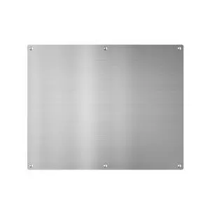 24x30 Inch Stainless Steel Stove Backsplash - Easy Install, Range Hood Wall Shield 24x30 Inch Stainless Steel Stove Backsplash - Easy Install, Range Hood Wall Shield