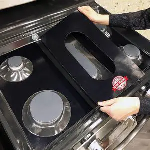 Premium Plus Stove Protectors for GE Gas Range Model JGB660EEJ4ES, Custom Cut, Easy to Clean Stove Liner, Made in the USA Premium Plus Stove Protectors for GE Gas Range Model JGB660EEJ4ES, Custom Cut, Easy to Clean Stove Liner, Made in the USA