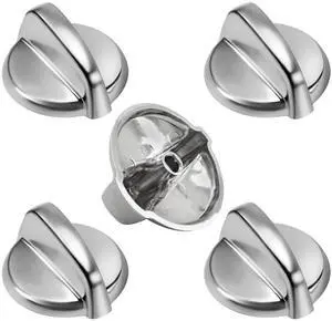 5 Pack WB03T10284 Burner Control Knobs Compatible with GE Range/Stove/Oven Replaces 1373043 AP4346312 AH2321076 EAP2321076 5 Pack WB03T10284 Burner Control Knobs Compatible with GE Range/Stove/Oven Replaces 1373043 AP4346312 AH2321076 EAP2321076