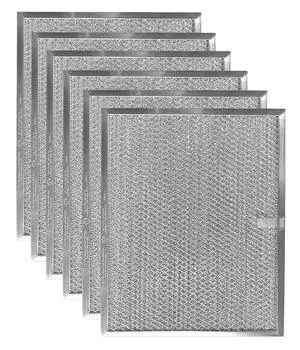 Grease Filter S97007894, 97007894 Replacement For Broan Range Hood Aluminum Mesh Grease Vent Hood Filter 6-Pack Grease Filter S97007894, 97007894 Replacement For Broan Range Hood Aluminum Mesh Grease Vent Hood Filter 6-Pack