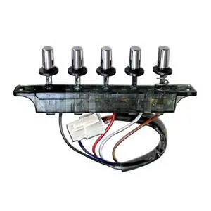 Range Hood Keyboard Switch - Universal Piano Type 5 Button Control Board Range Hood Keyboard Switch - Universal Piano Type 5 Button Control Board