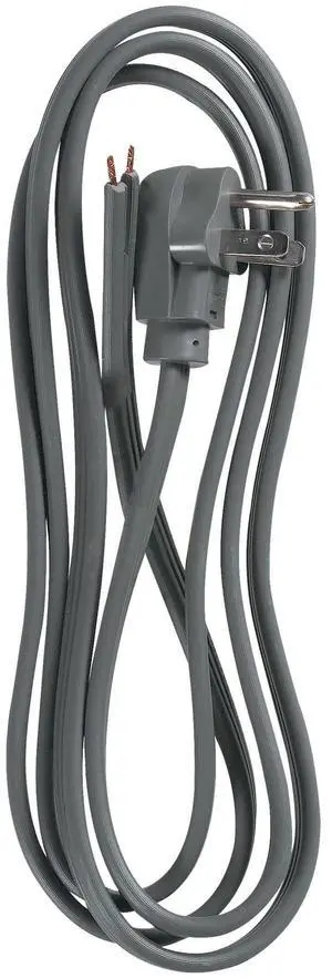 3573 16/3 SPT-3 6-Feet Right Angle Replacement Power Supply Cord, Grey 3573 16/3 SPT-3 6-Feet Right Angle Replacement Power Supply Cord, Grey
