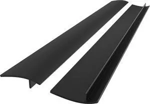 Lindas Essentials Silicone Stove Gap Covers (2 Pack), Heat Resistant Oven Gap Filler Seals Spaces Between Stovetop and Counter, Easy to Clean Stove Side Guard (30 Inches, Black) Lindas Essentials Silicone Stove Gap Covers (2 Pack), Heat Resistant Oven Gap Filler Seals Spaces Between Stovetop and Counter, Easy to Clean Stove Side Guard (30 Inches, Black)