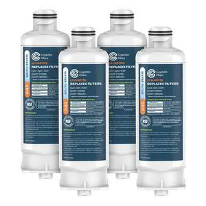 Replacement for Samsung Water Filter DA97-17376B 4 Pack | NSF 42 Compatible with Samsung HAF-QIN, HAF-QIN/EXP, DA97-08006C, RF23M8070SG, RF23M8070SR, RF23M8090SG, RF23M8570SR Replacement for Samsung Water Filter DA97-17376B 4 Pack | NSF 42 Compatible with Samsung HAF-QIN, HAF-QIN/EXP, DA97-08006C, RF23M8070SG, RF23M8070SR, RF23M8090SG, RF23M8570SR