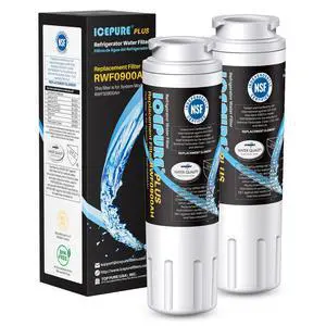 PLUS UKF8001 Replacement for Whirlpool Filter 4, EDR4RXD1, 2 Pack | NSF/ANSI 53 Certified RWF0900AH Replacement for EveryDrop EDR4RXD1, Maytag UKF8001AXX, UKF8001P, Whirlpool 4396395, 46-9006 PLUS UKF8001 Replacement for Whirlpool Filter 4, EDR4RXD1, 2 Pack | NSF/ANSI 53 Certified RWF0900AH Replacement for EveryDrop EDR4RXD1, Maytag UKF8001AXX, UKF8001P, Whirlpool 4396395, 46-9006