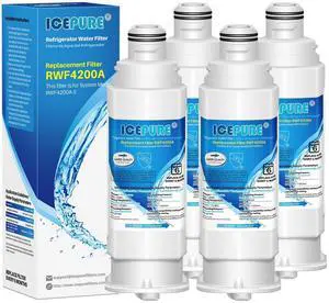 Water Filter Replacement for Samsung DA97-17376B HAF-QIN/EXP 4 Pack | RWF4200A Replacement for HAF-QIN, DA97-08006C, RF28R7201SR, RF28R7351SG, RF28T5001SR, RS27T5200SR, RF27CG5400SR, RF24R7201SR Water Filter Replacement for Samsung DA97-17376B HAF-QIN/EXP 4 Pack | RWF4200A Replacement for HAF-QIN, DA97-08006C, RF28R7201SR, RF28R7351SG, RF28T5001SR, RS27T5200SR, RF27CG5400SR, RF24R7201SR