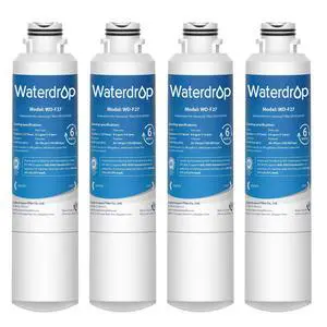 WD-F27 Replacement for Samsung® HAF-CIN/EXP Water Filter, 4 Pack | Compatible with DA29-00020B, HAF-CIN, RF28HMEDBSR, RF263BEAESR, RS25J500DSR, HDX FMS-2, DA97-08006A-1, Refrigerator Filter WD-F27 Replacement for Samsung® HAF-CIN/EXP Water Filter, 4 Pack | Compatible with DA29-00020B, HAF-CIN, RF28HMEDBSR, RF263BEAESR, RS25J500DSR, HDX FMS-2, DA97-08006A-1, Refrigerator Filter