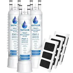 FPPWFU01 & PAULTRA2 Water & Air Filter replacement Combo (3+3 Pack) | Compatible with Frigidaire FPPWFU01, PurePour PWF-1, EPPWF01 and PureAir Ultra II PAULTRA2 Water & Air Filter FPPWFU01 & PAULTRA2 Water & Air Filter replacement Combo (3+3 Pack) | Compatible with Frigidaire FPPWFU01, PurePour PWF-1, EPPWF01 and PureAir Ultra II PAULTRA2 Water & Air Filter
