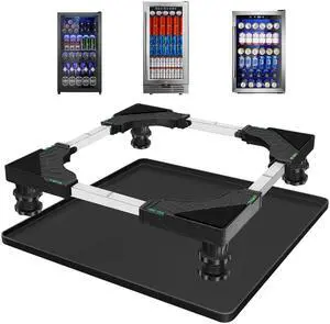 Mini Fridge Stand with 23.6" x 23.6" x 0.8" Silicone Drip Tray with Raised Edge Mini Refrigerator Stand with Mat Portable Washer and Dryer Pedestal Mini Fridge Stand with 23.6" x 23.6" x 0.8" Silicone Drip Tray with Raised Edge Mini Refrigerator Stand with Mat Portable Washer and Dryer Pedestal